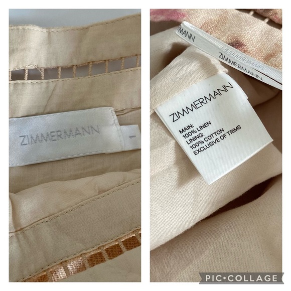 Zimmermann Corsair Flutter Floral Linen Short - Picture 15 of 16